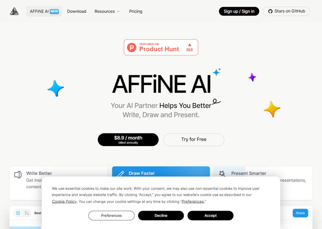 AFFiNE AI